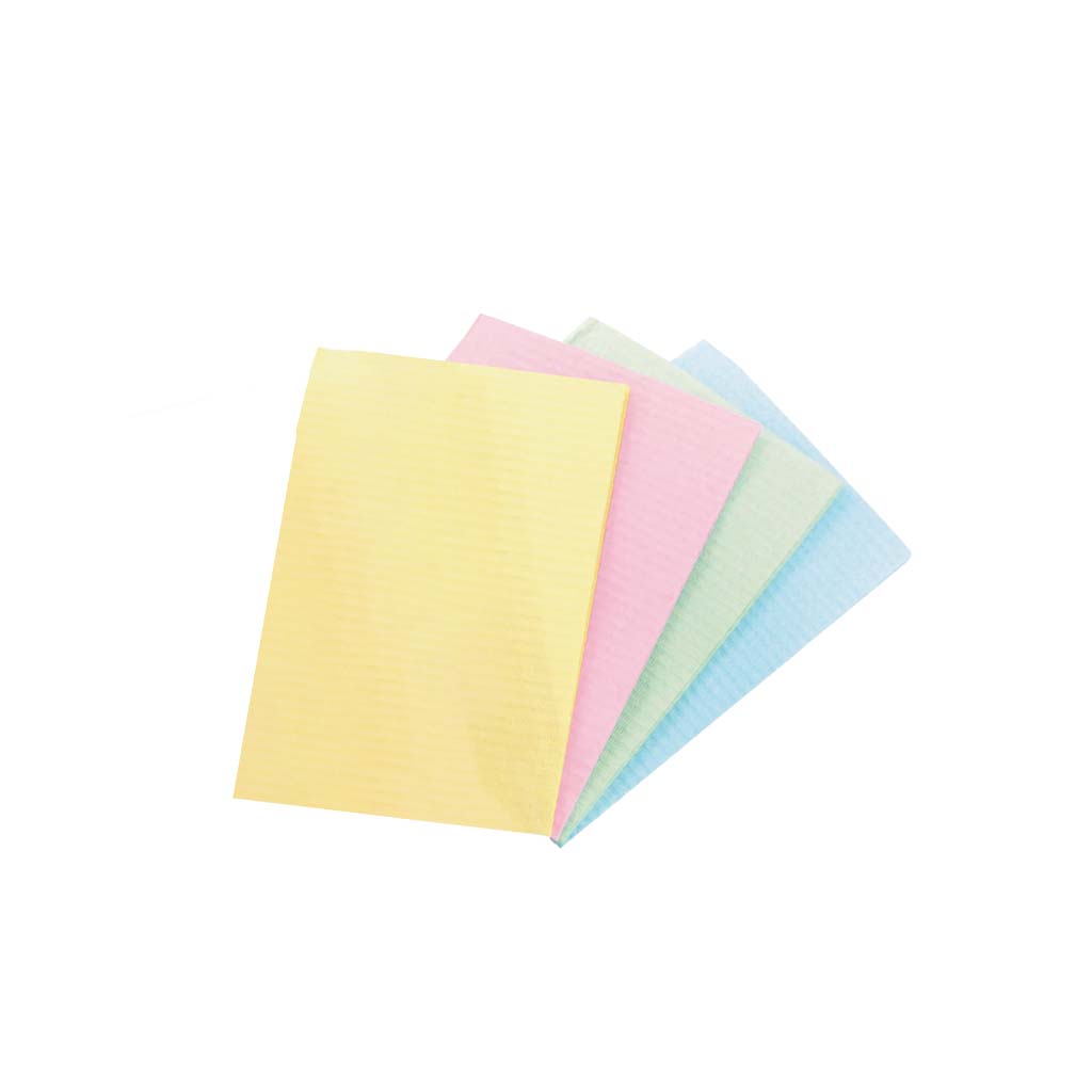 HS Dental Bibs 13&#39;&#39; x 18&#39;&#39; Rainbow 500/Case