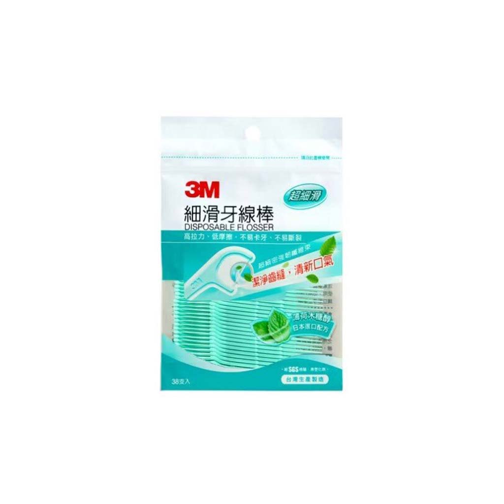 3M Disposable Flosser Mint 38pcs/Bag