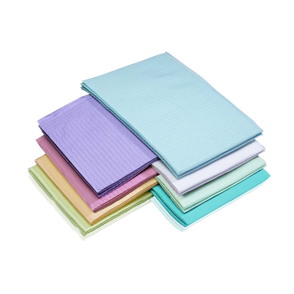 Medicom Distech Dental Bibs 13" x 18" Lavender 500/Case