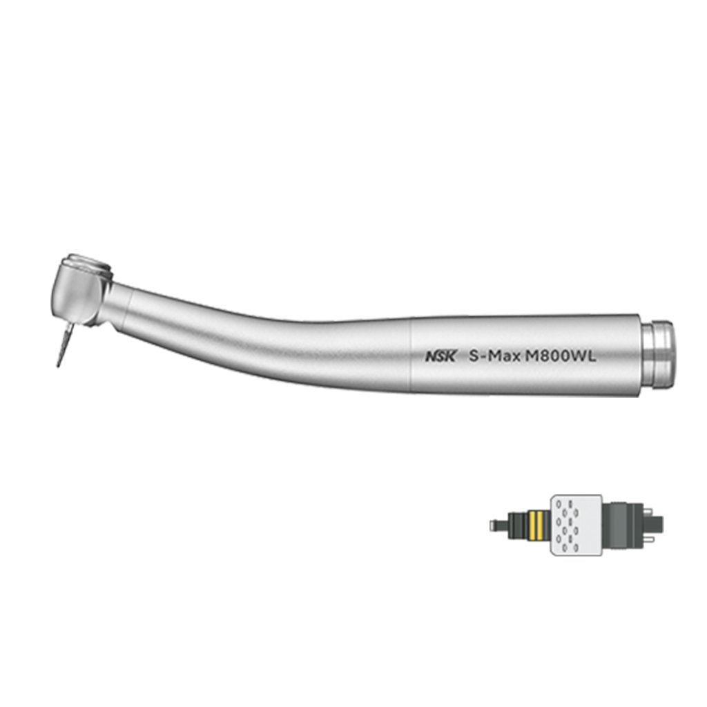 NSK S-Max M800WL Miniature Head Optic Turbine Connect to W&H Coupling