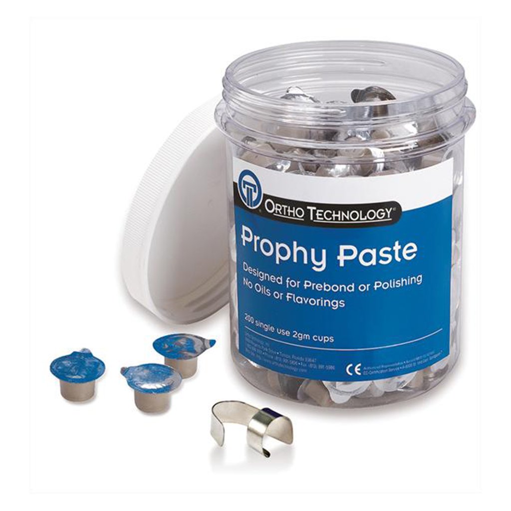 Ortho Technology Prophy Paste Neutral Without Fluoride 2g cups 200/Pack