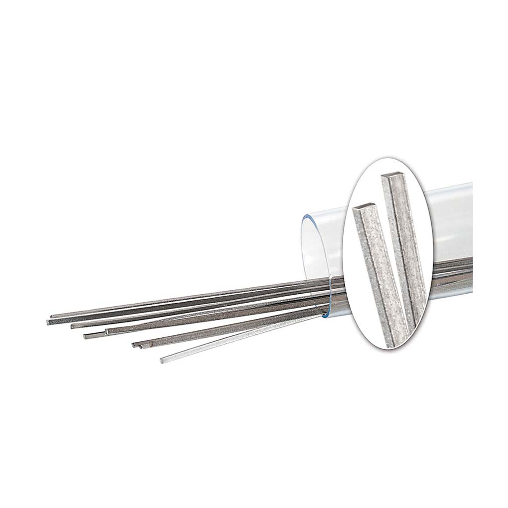 Ortho Technology Flat Titanium Dead-Soft Lingual Wire, .010"Dx.028"Wx6"L, 10 Pcs/Pack