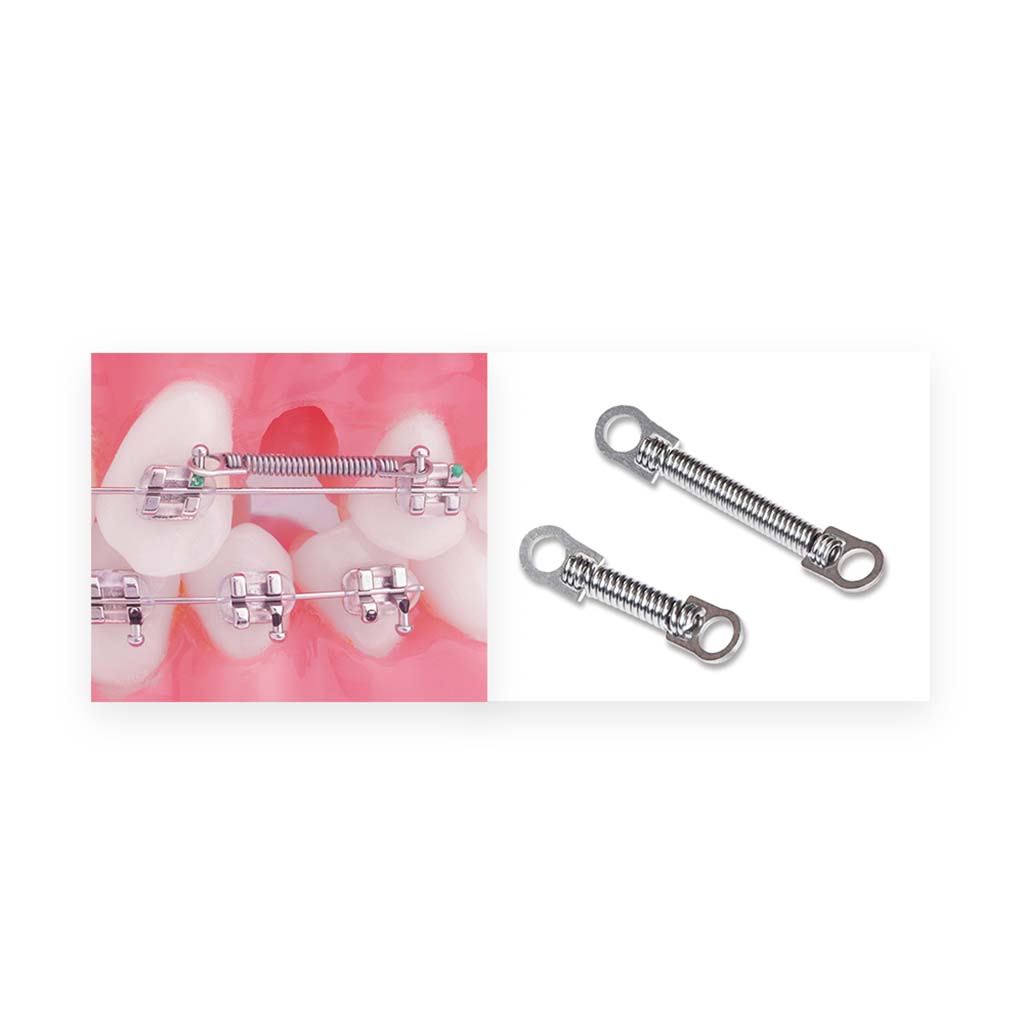 Ortho Technology TruFlex NiTi Closed Coil Springs, 12mm(.010x.030"), Light Force 100gm, 10 pc/Pack