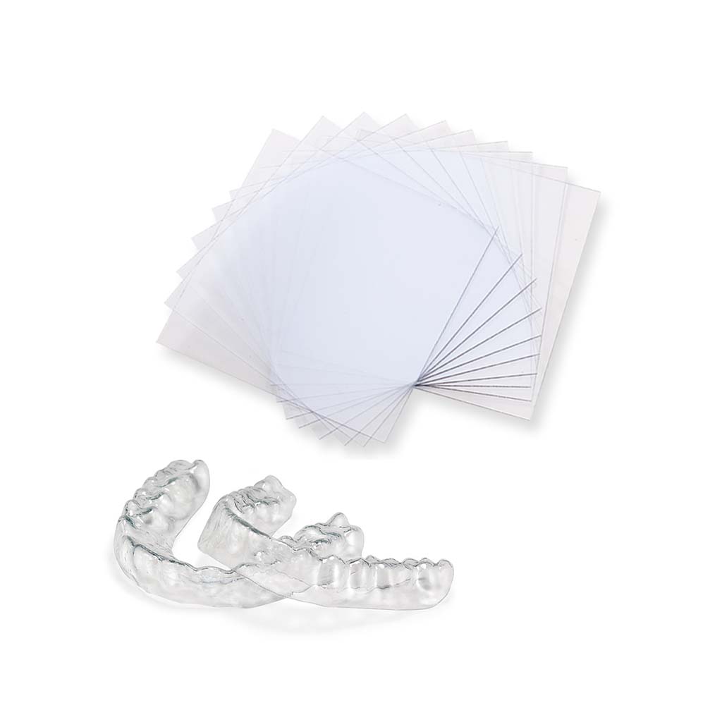 Ortho Technology Clear Advantage Series I Splint Material .020"(0.5mm), 50 Pcs/Pack