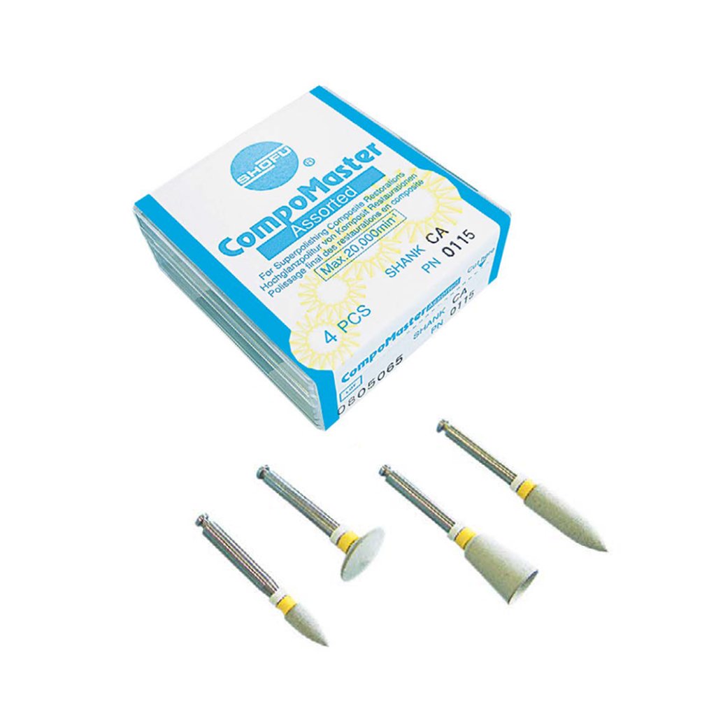 Shofu Compomaster / Compomaster Coarse Assorted 4's