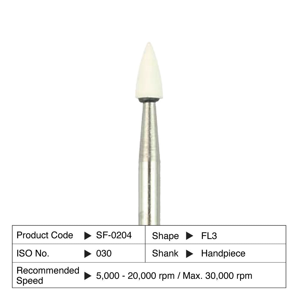 Shofu Dura White Stone FL3 HP #0204 12/Box