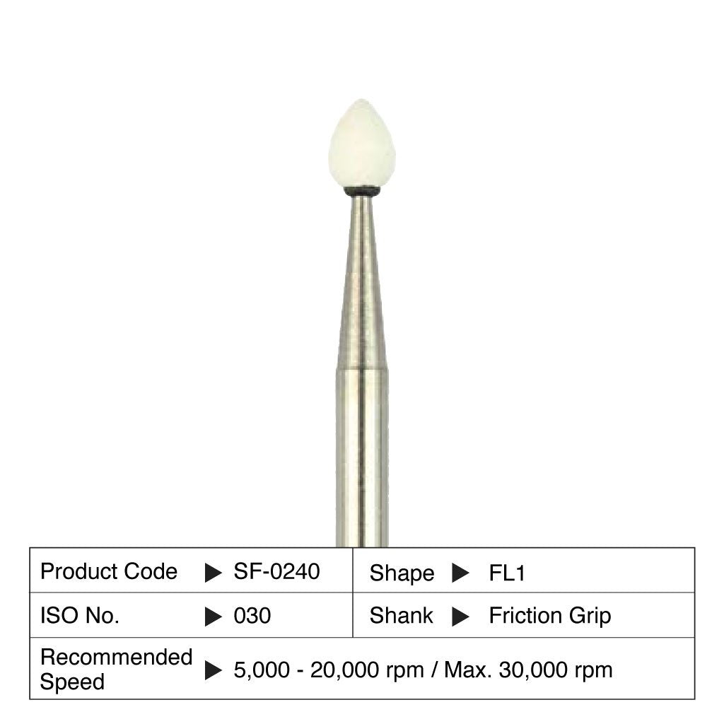 Shofu Dura White Stone FL1 FG #0240 12/Box