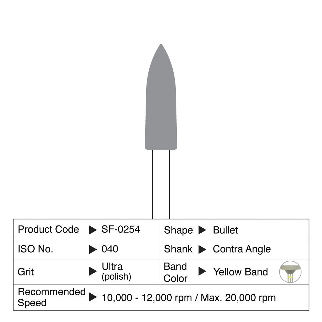 Shofu Ceramiste Ultra Bullet CA #0254 12/Box