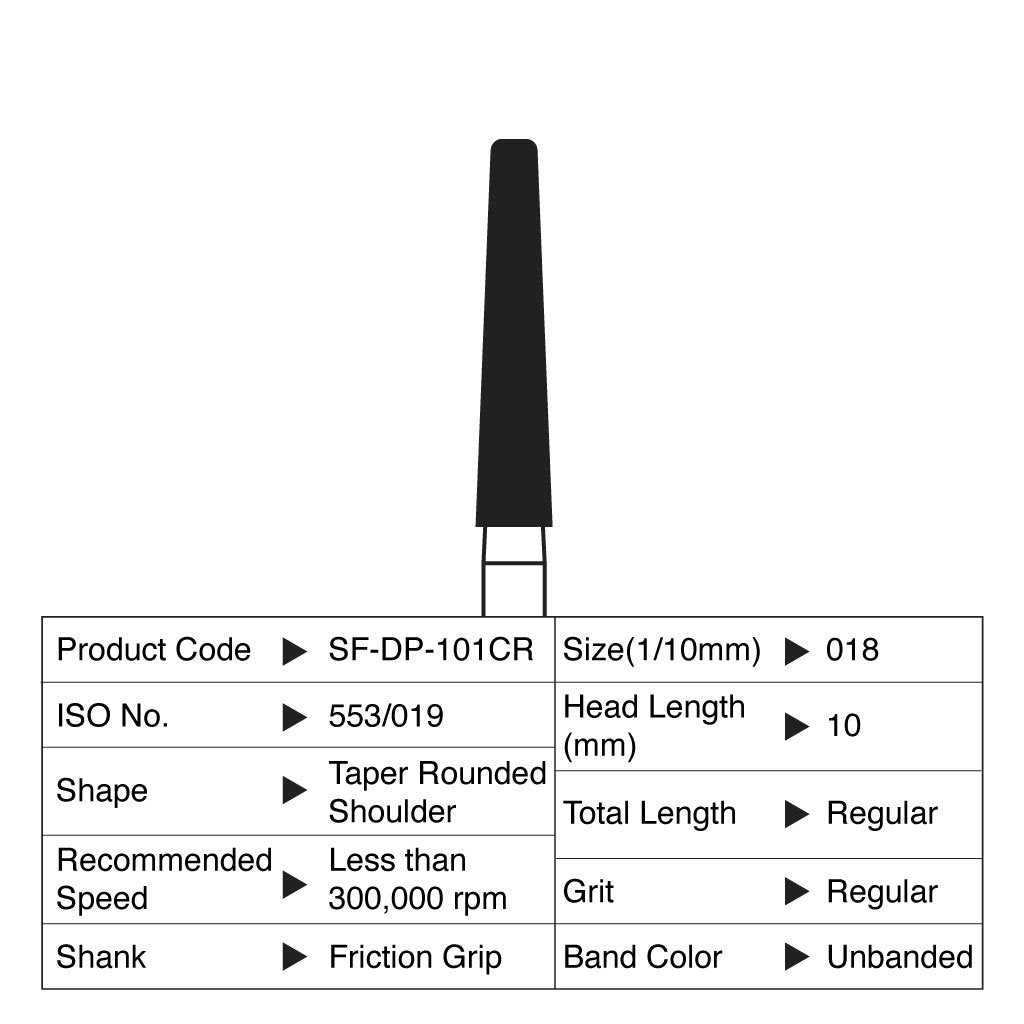 Shofu Diamond Point FG Regular Grit 