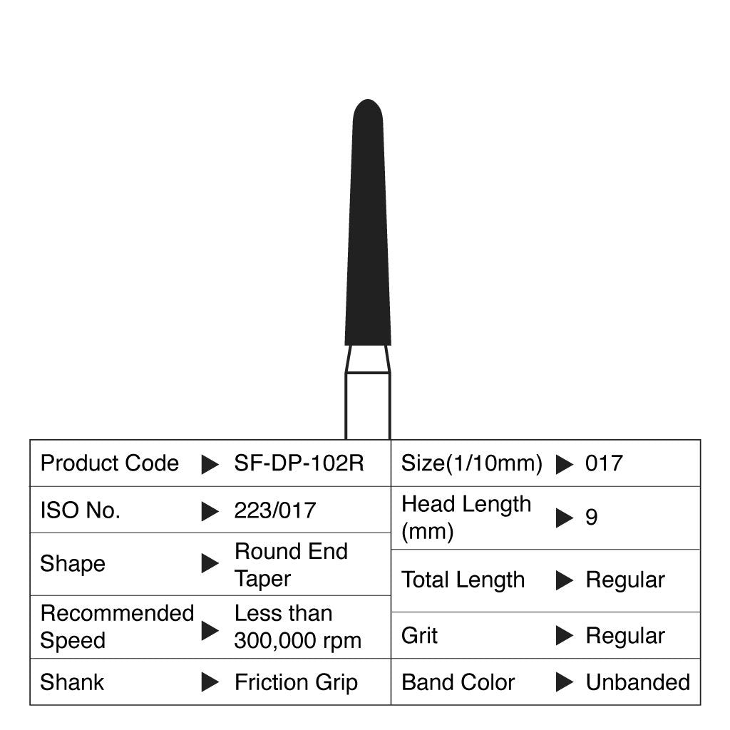 Shofu Diamond Point FG Regular Grit 