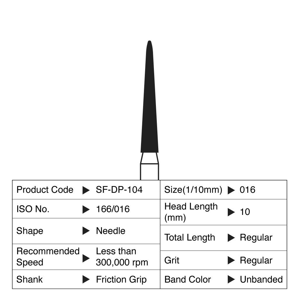Shofu Diamond Point FG Regular Grit 