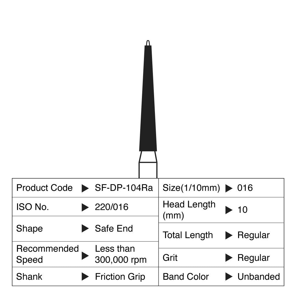 Shofu Diamond Point FG Regular Grit 