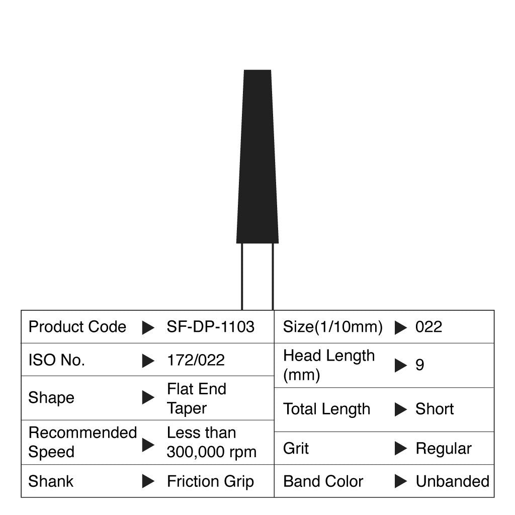 Shofu Diamond Point FG Regular Grit 