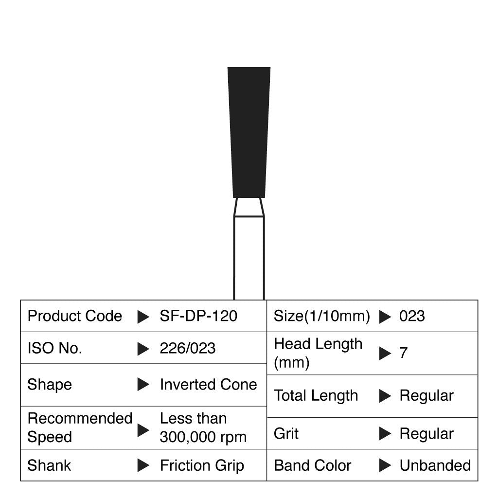 Shofu Diamond Point FG Regular Grit 