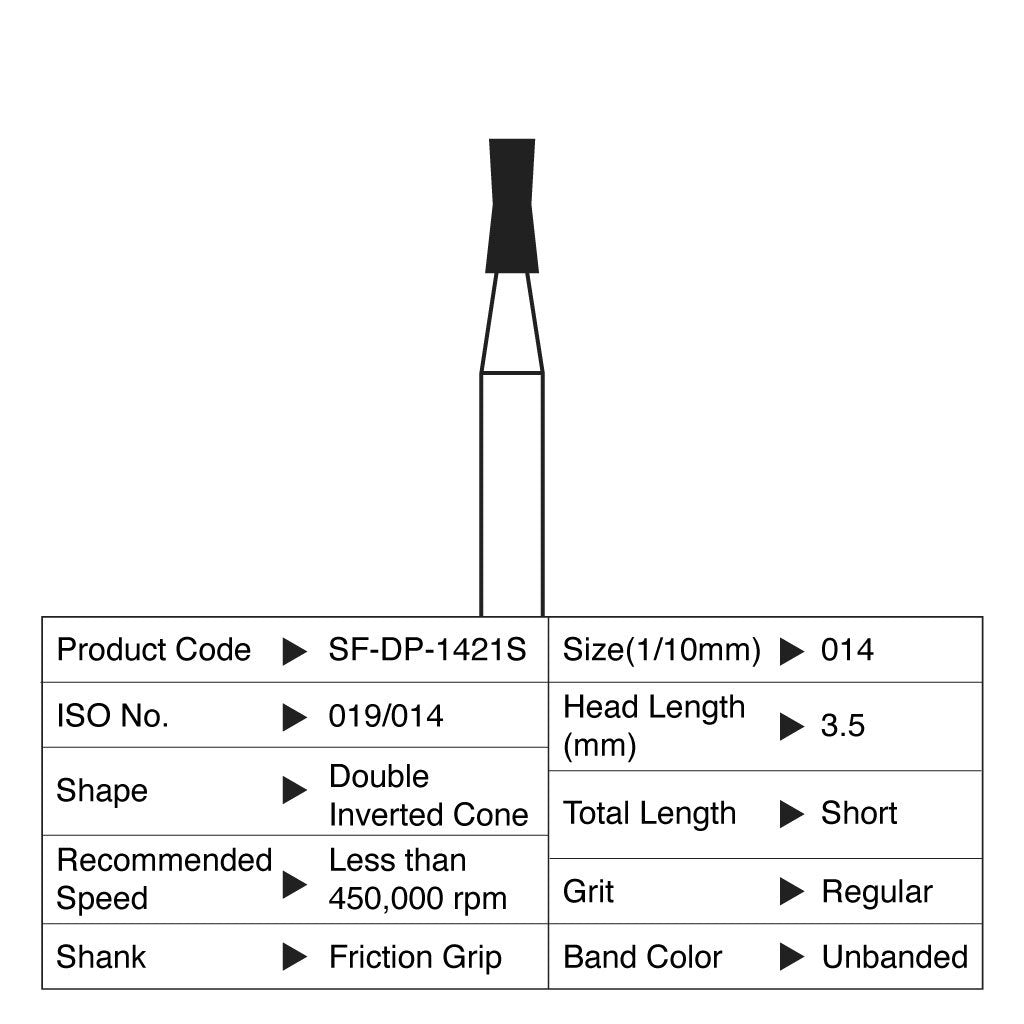 Shofu Diamond Point FG Regular Grit 