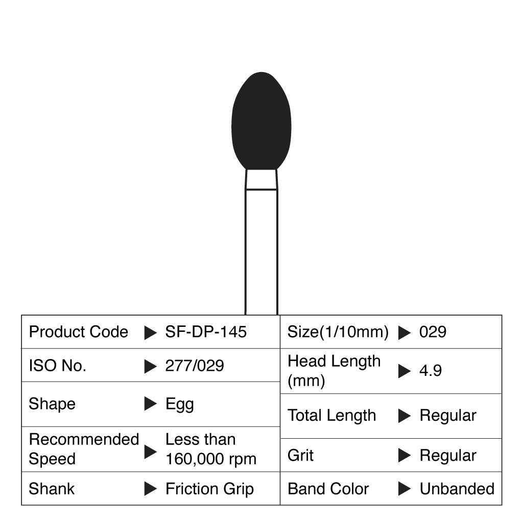 Shofu Diamond Point FG Regular Grit 