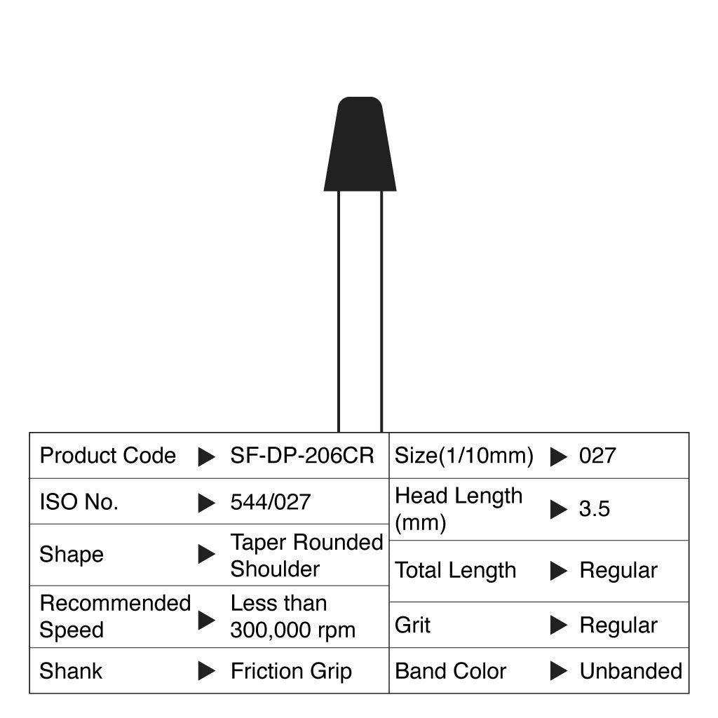 Shofu Diamond Point FG Regular Grit 