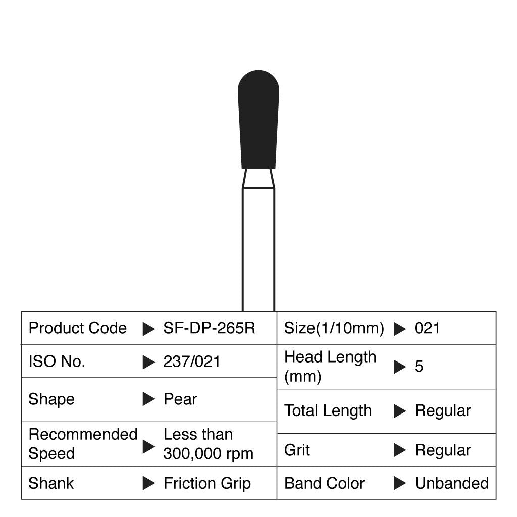 Shofu Diamond Point FG Regular Grit 