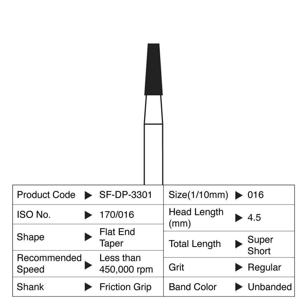 Shofu Diamond Point FG Regular Grit 