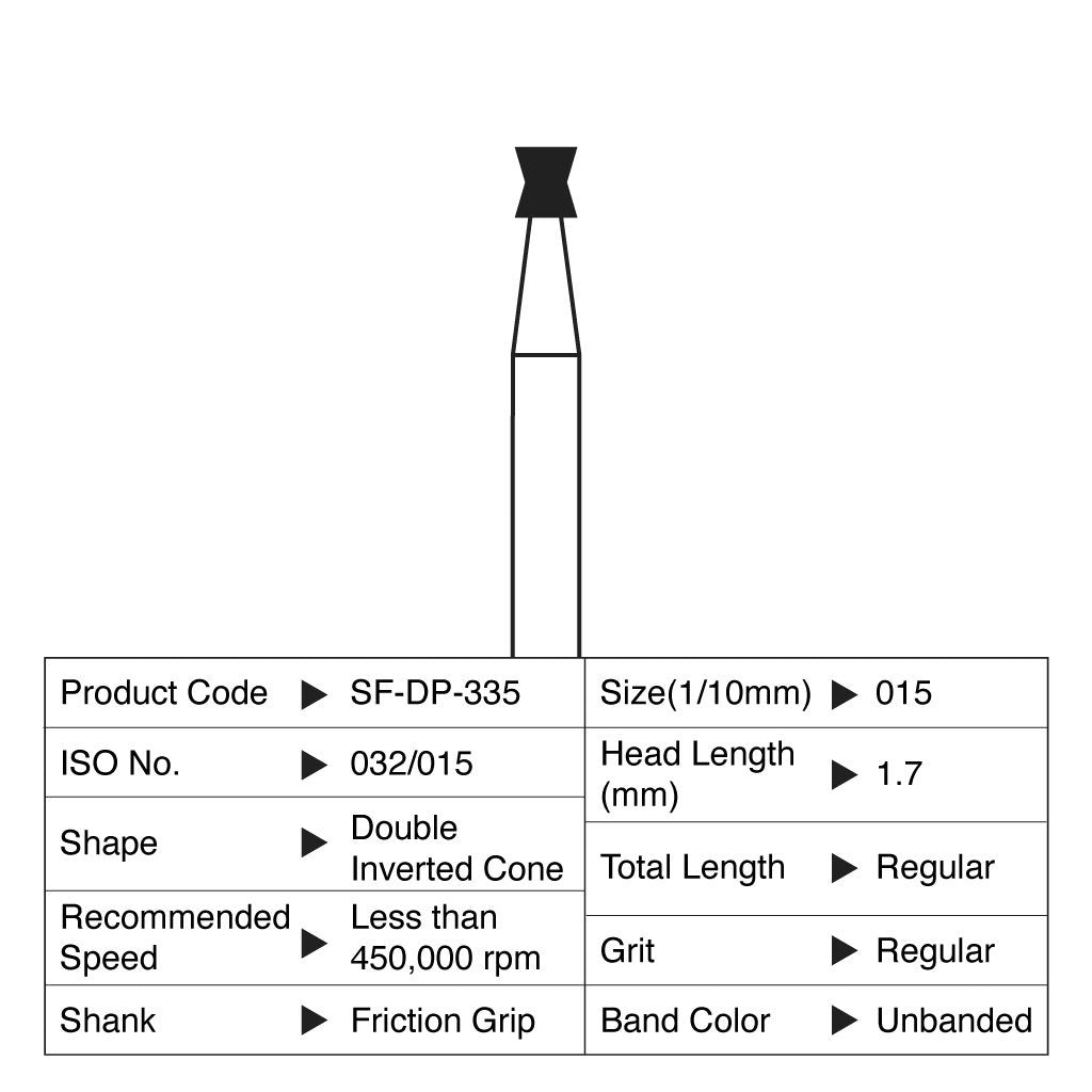 Shofu Diamond Point FG Regular Grit 
