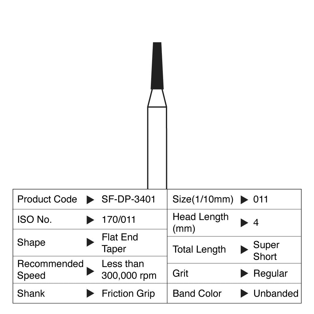 Shofu Diamond Point FG Regular Grit 