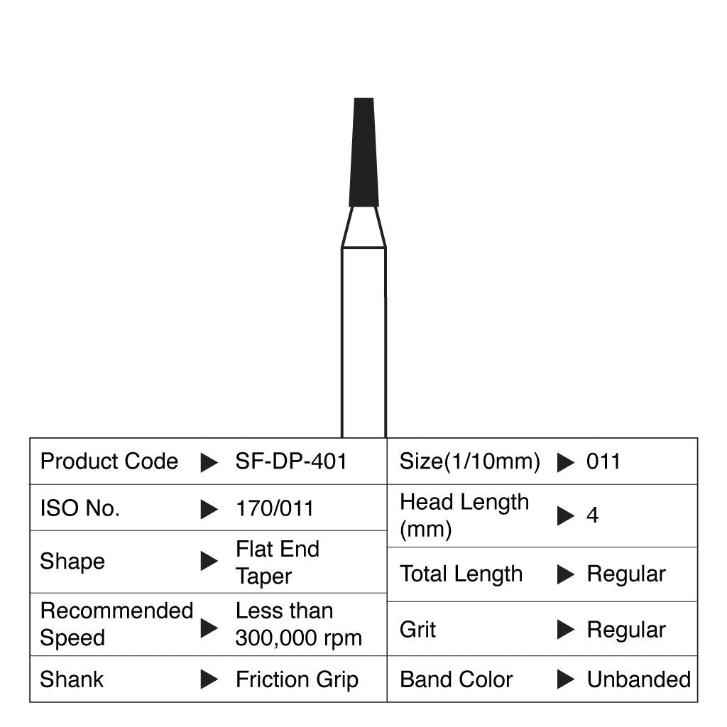 Shofu Diamond Point FG Regular Grit 