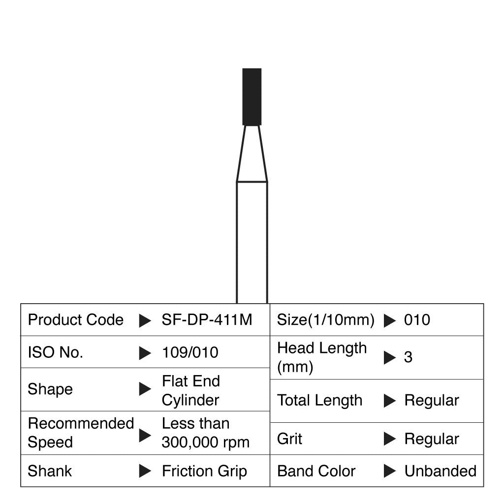 Shofu Diamond Point FG Regular Grit 