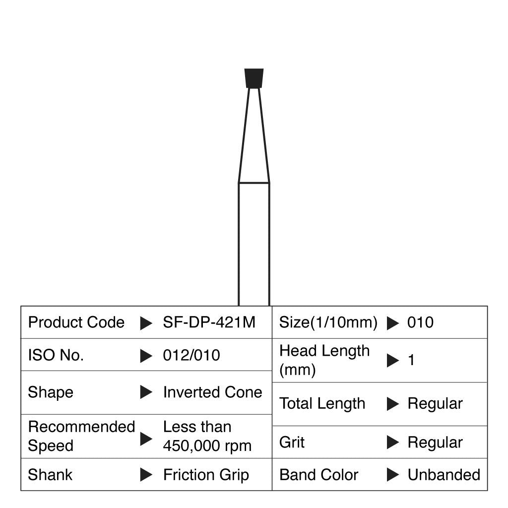 Shofu Diamond Point FG Regular Grit 