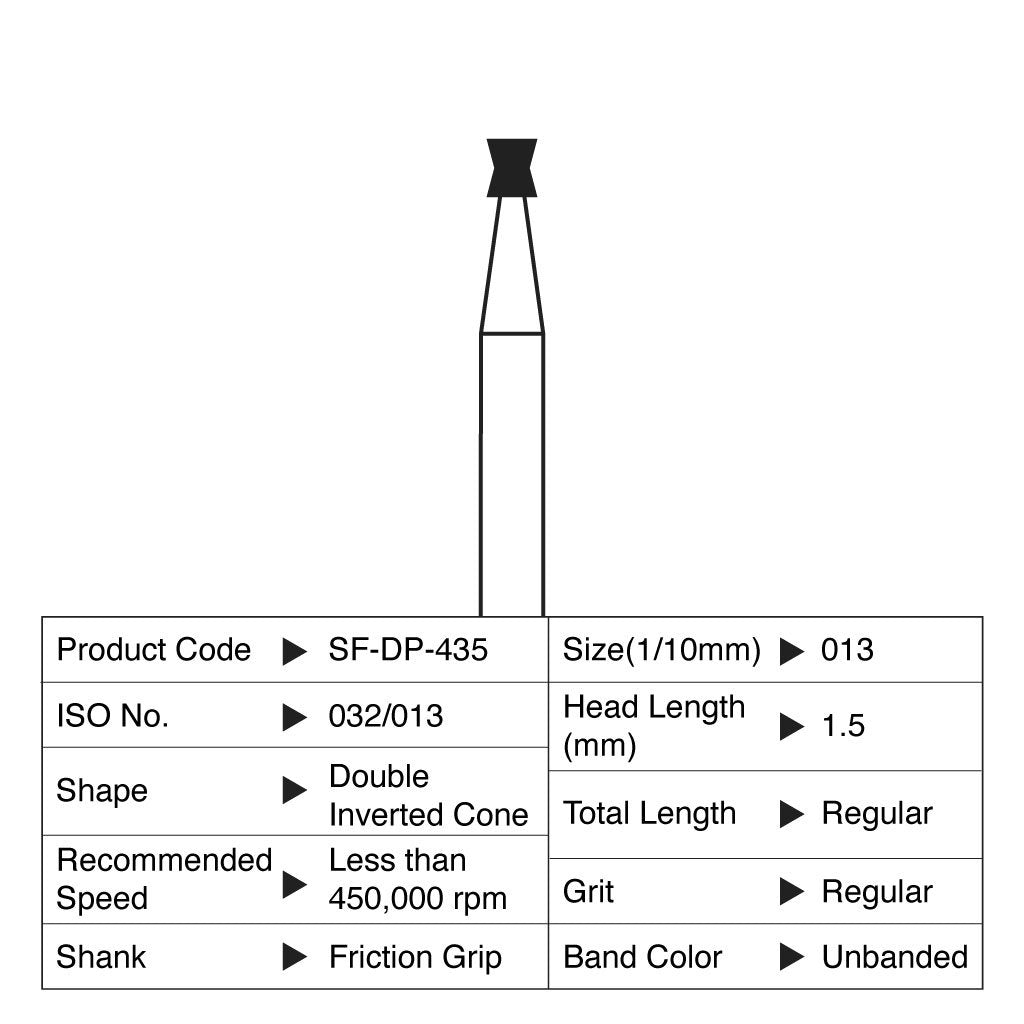 Shofu Diamond Point FG Regular Grit 