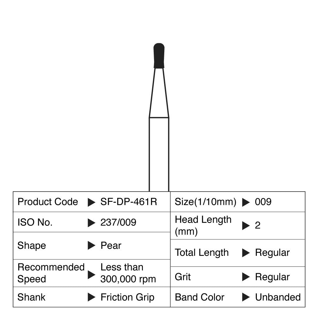 Shofu Diamond Point FG Regular Grit 