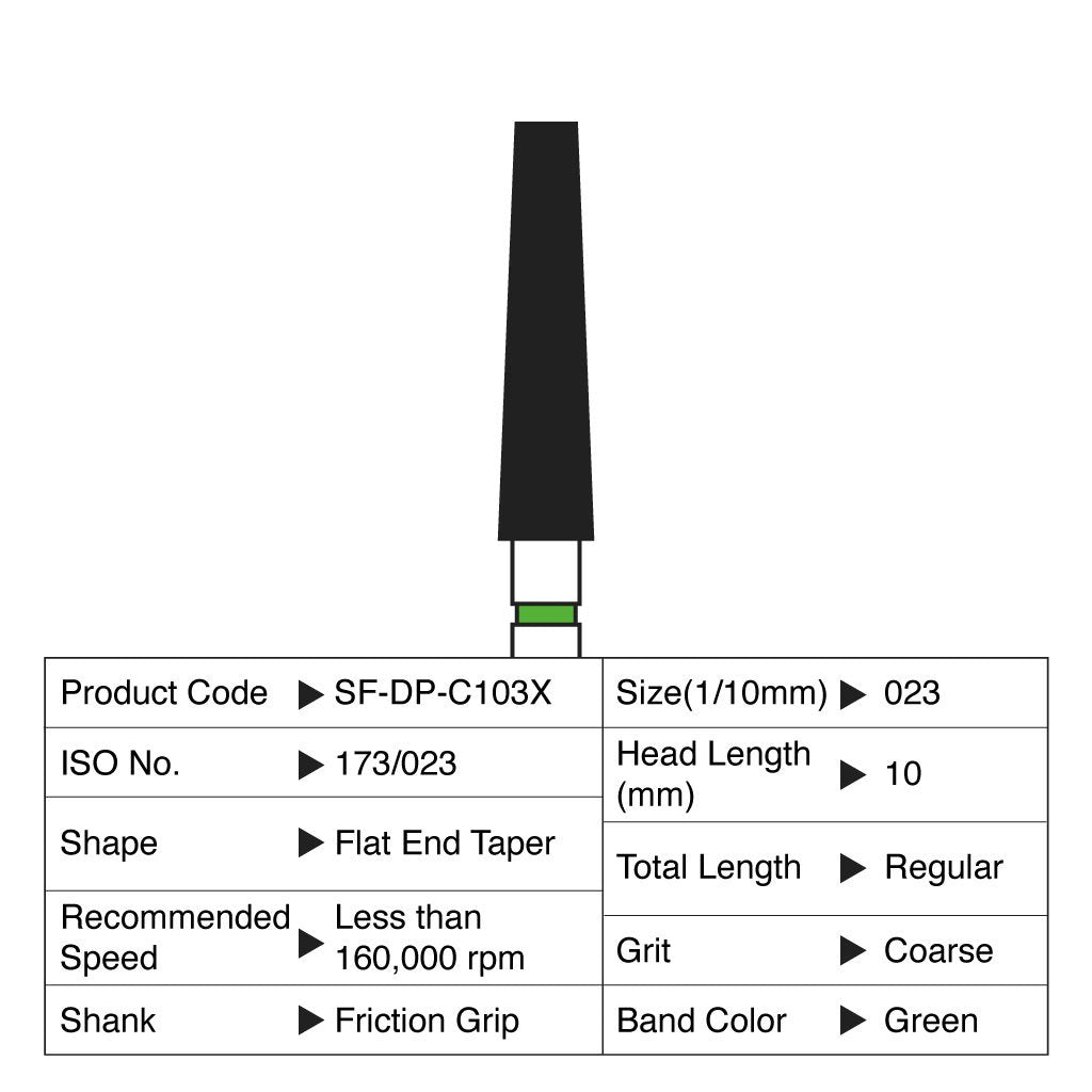 Shofu Diamond Point FG Coarse Grit 