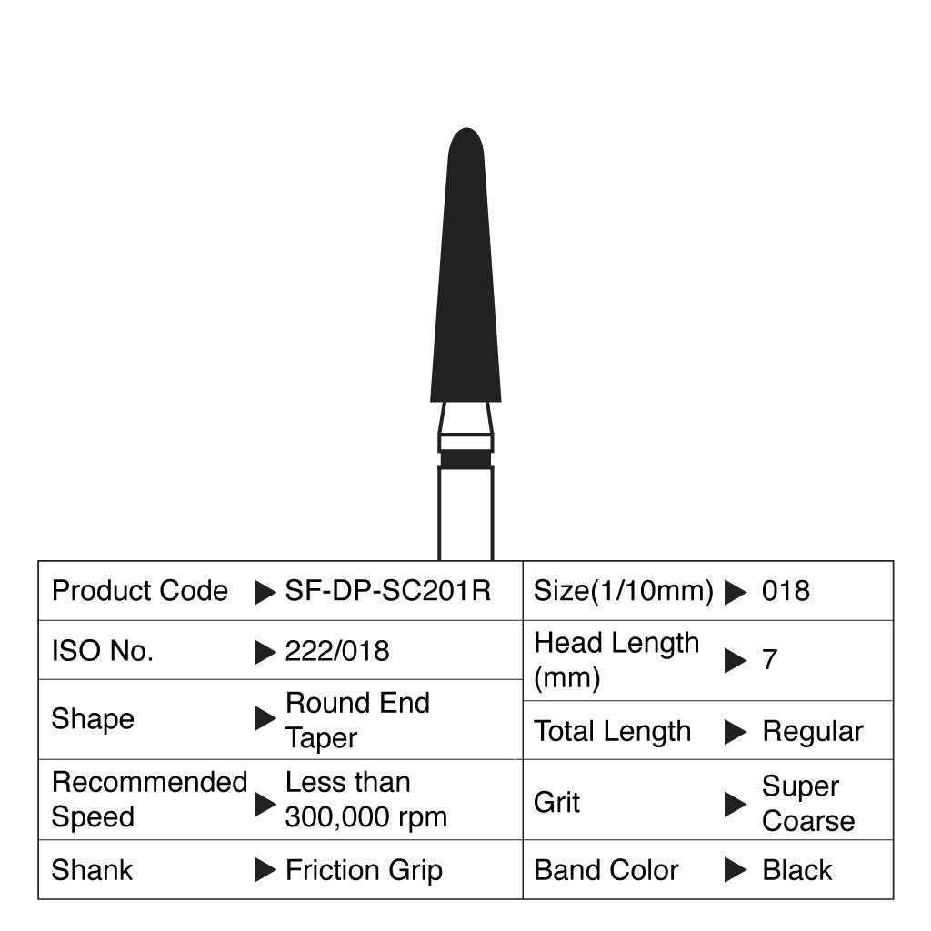 Shofu Diamond Point FG Super Coarse Grit 