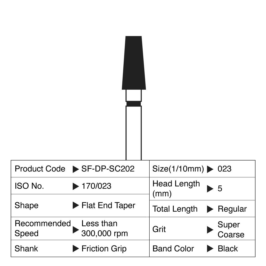 Shofu Diamond Point FG Super Coarse Grit 