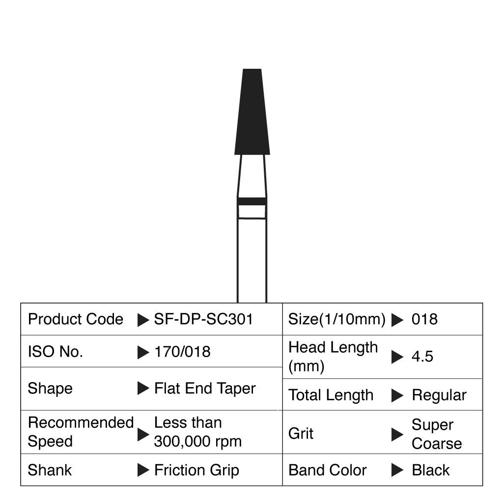 Shofu Diamond Point FG Super Coarse Grit 