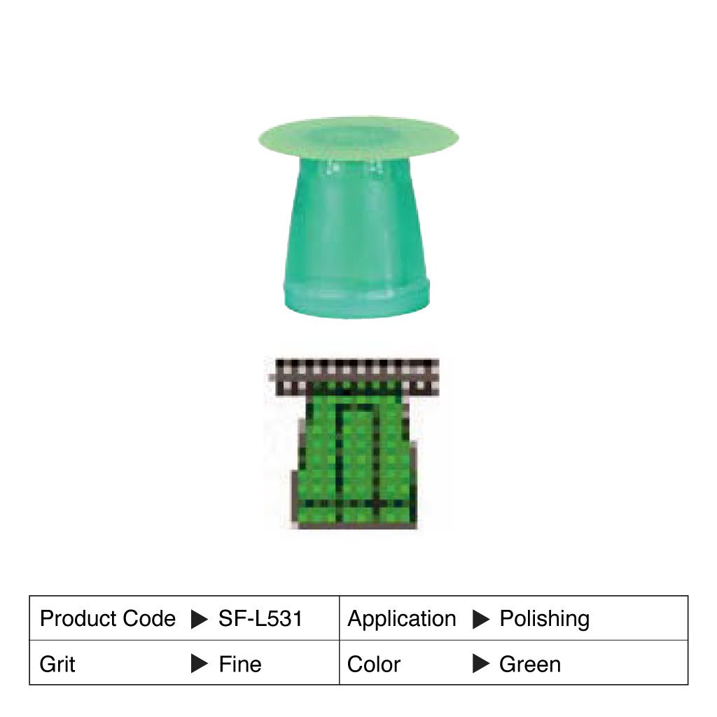 Shofu Super-Snap X-treme Refill Polishing Green #L531 50/Box