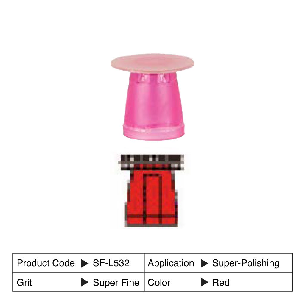 Shofu Super-Snap X-treme Refill Super-Polishing Red #L532 50/Box