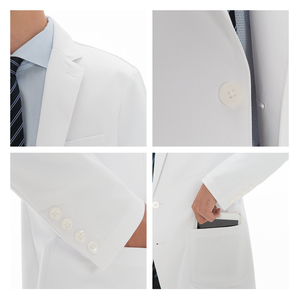 Nagai Leben 4D Blue Blanc Doctor Jacket Men Each