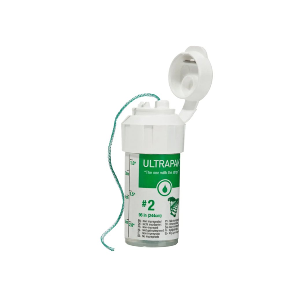 Ultradent Ultrapak Cord #2 Green &amp; White 244cm